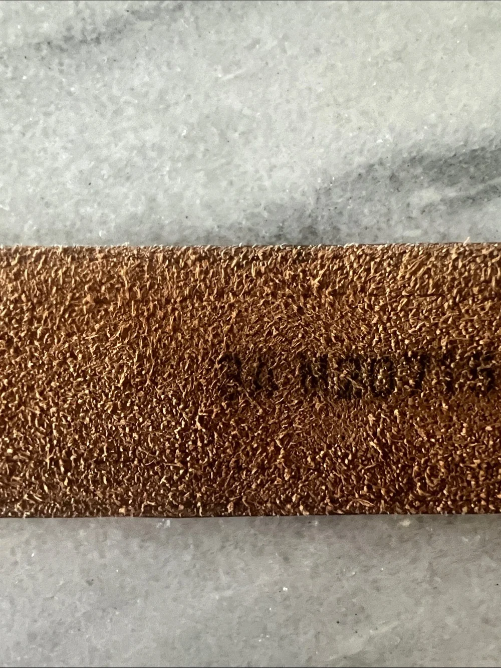 Brighton Brown Leather Belt with Multicolor Beading